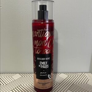 Bath & Body Works Paris Amour Fragrance Mist - Red and Black